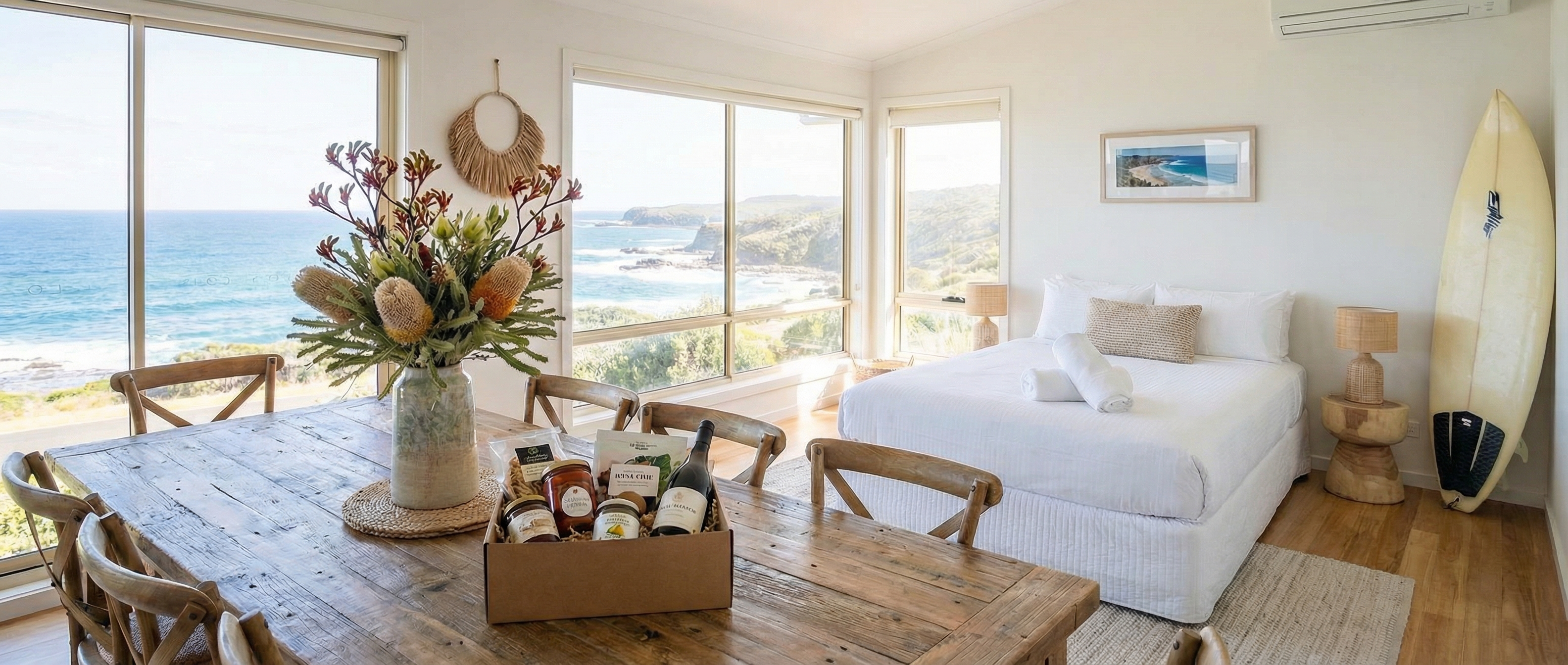 Airbnb property prepared for guest arrival