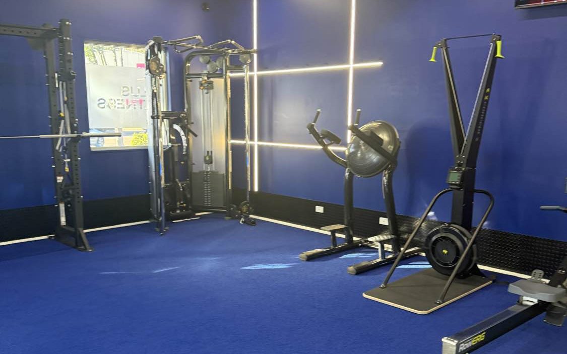 A gym training area on the Central Coast after a Coasties clean