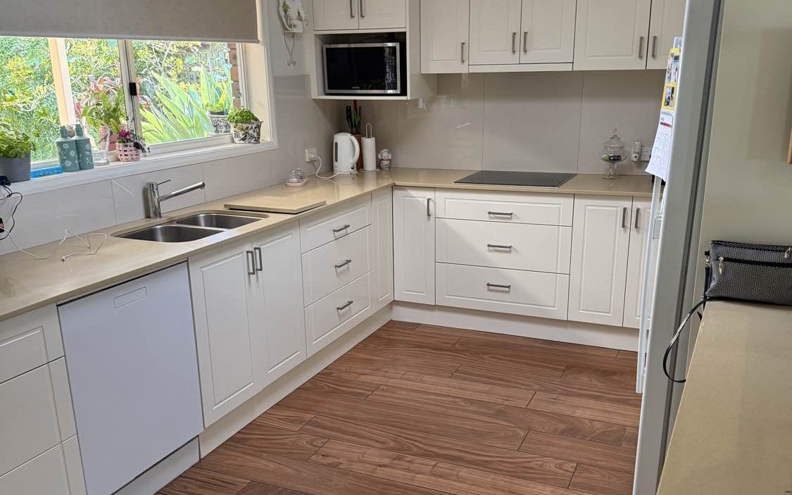 A home kitchen after a Coasties spring clean