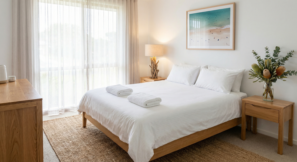 Airbnb property ready for guests